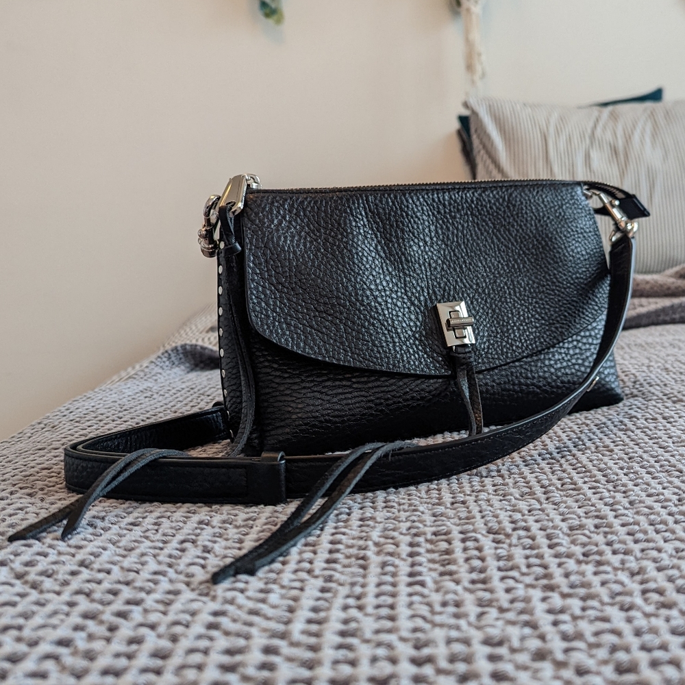 Rebecca Minkoff darren top zip crossbody bag